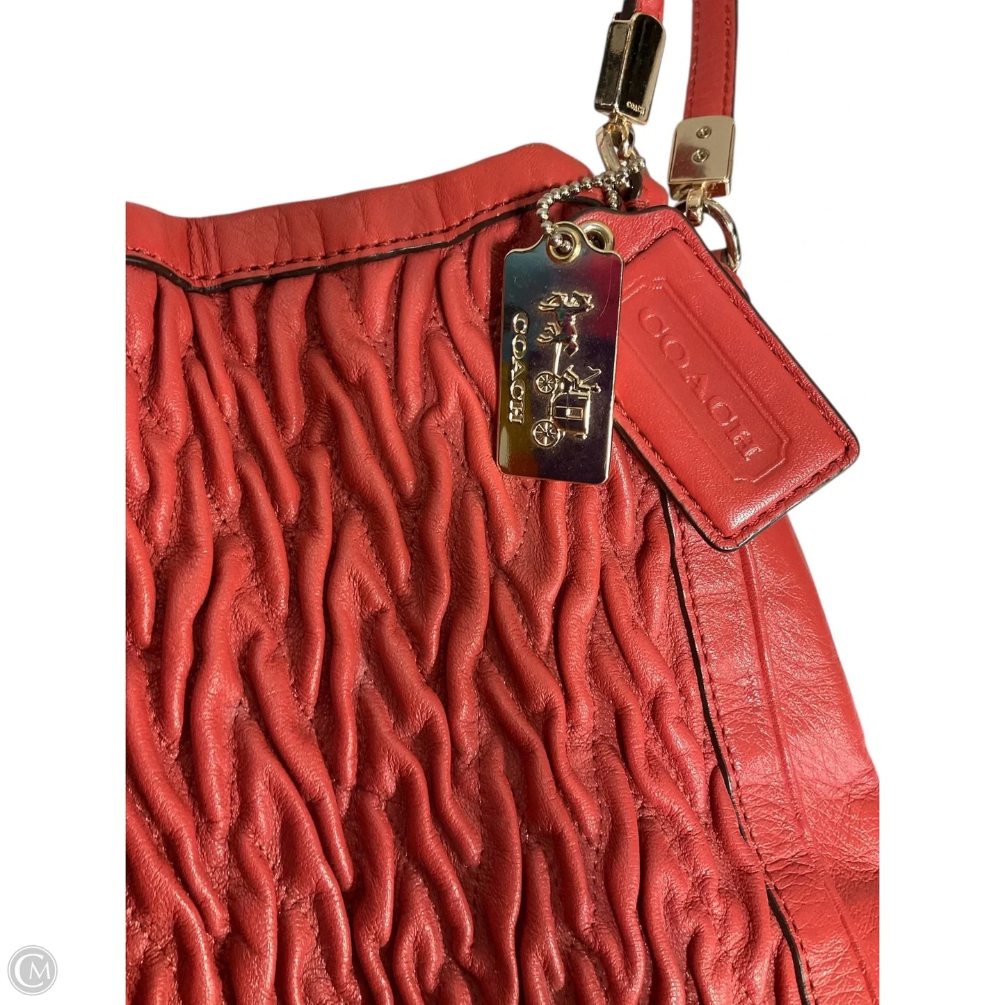 Handbag Designer By Coach, Size: Large