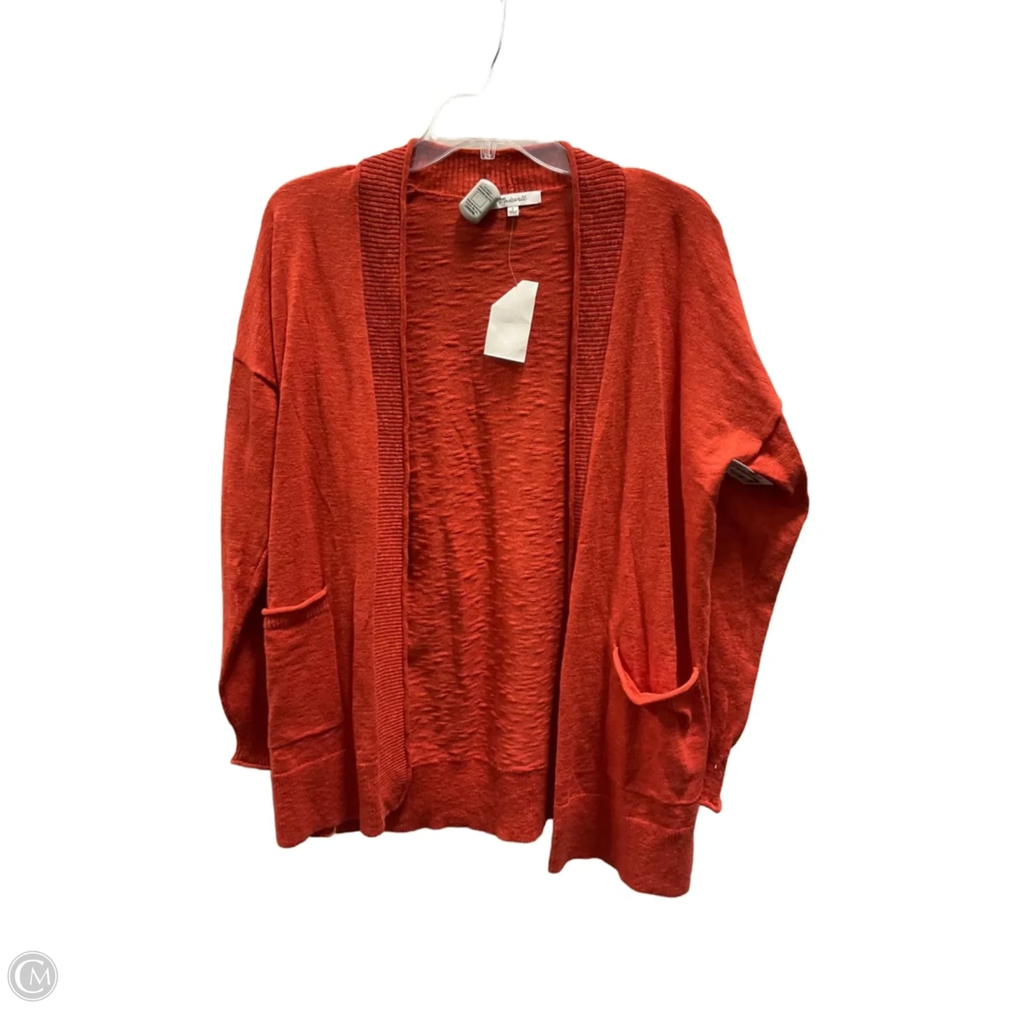 Cardigan By Madewell In Orange, Size: S
