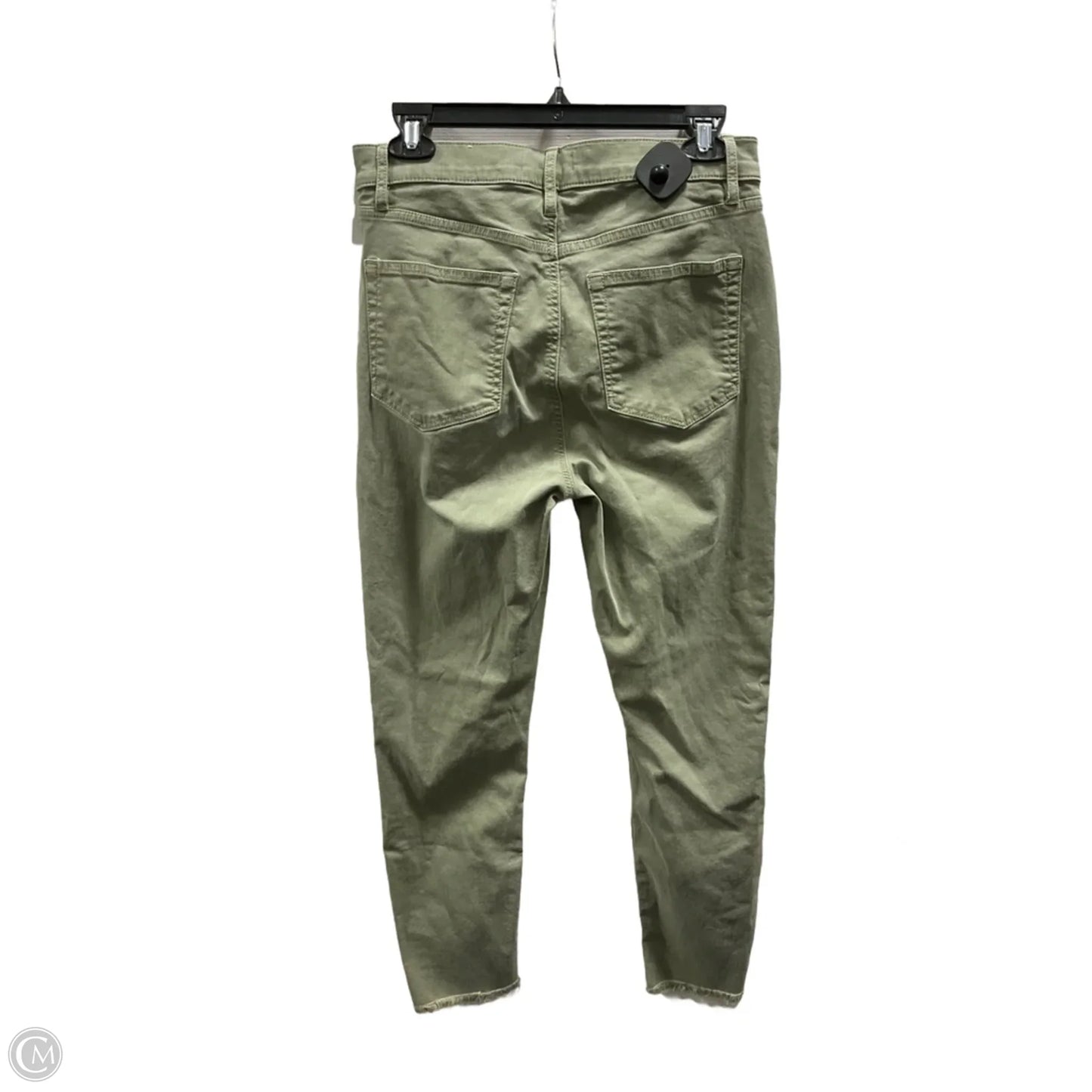 Pants Cropped By Loft In Green, Size: 6