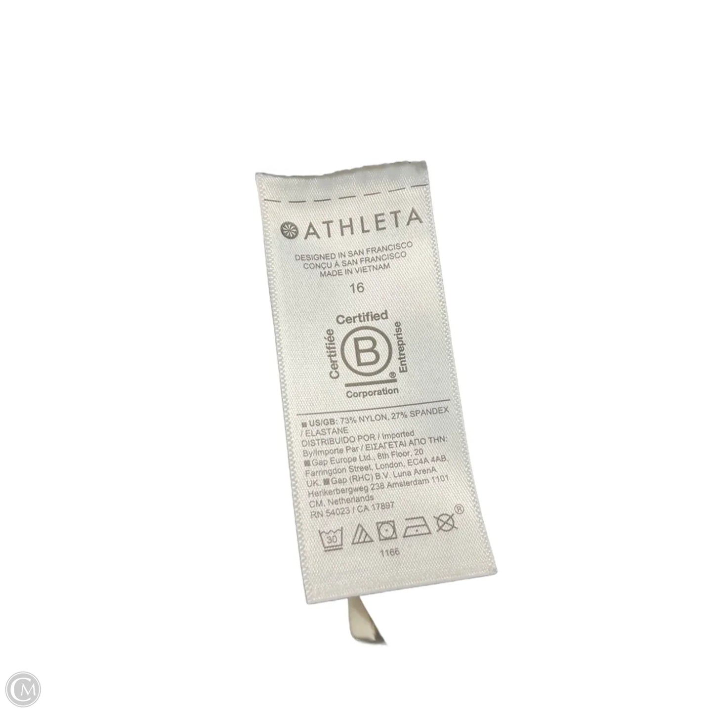 Athletic Pants By Athleta In Black, Size: 16