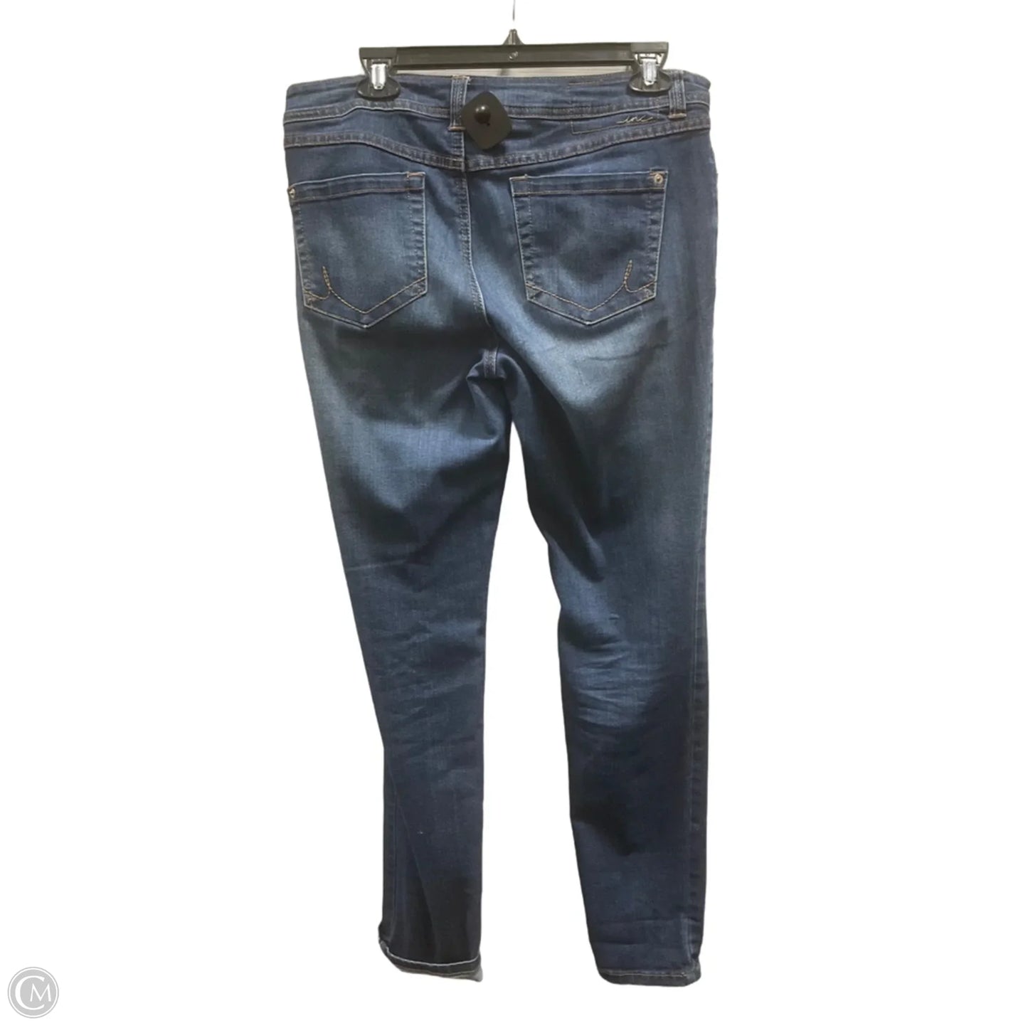 Jeans Skinny By Inc In Blue Denim, Size: 10