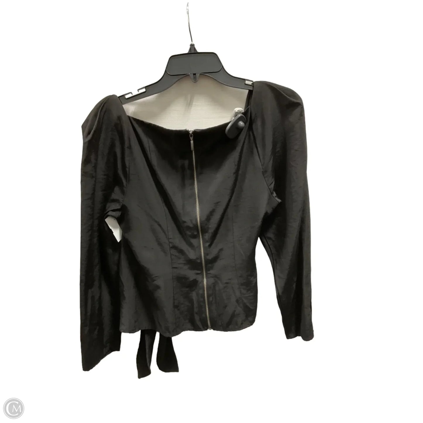 Top Long Sleeve By Express In Black, Size: S
