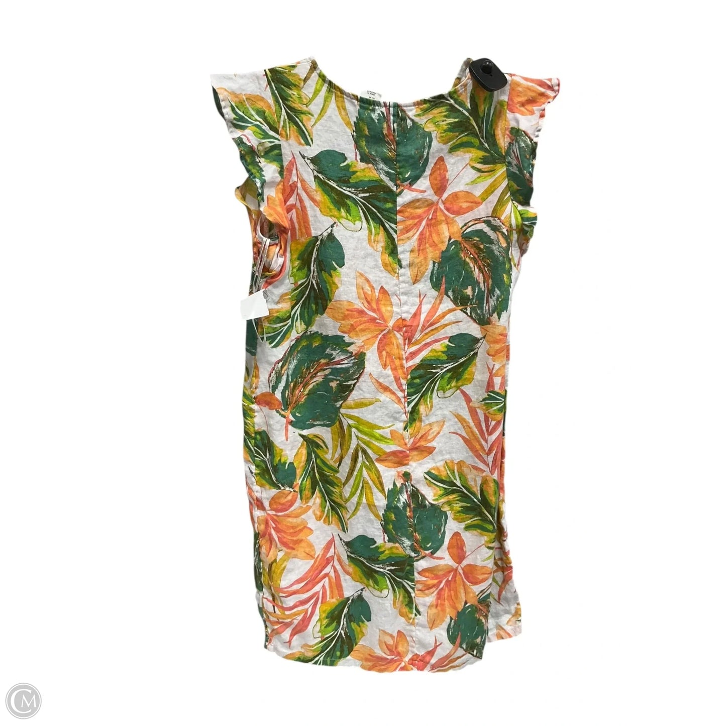 Dress Casual Short By Nicole Miller In Tropical Print, Size: Xs