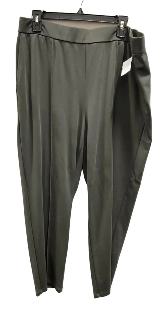 Pants Leggings By Eileen Fisher In Grey, Size: Xl