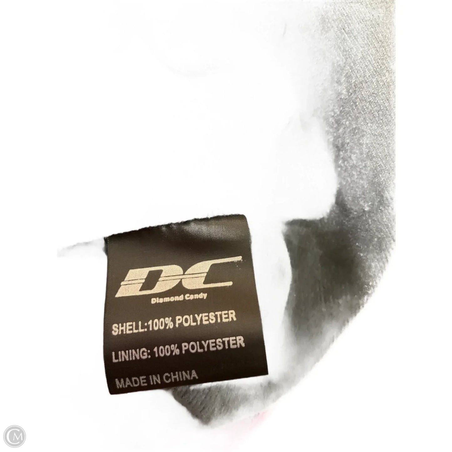 Coat Raincoat By Clothes Mentor In Grey & Pink, Size: S