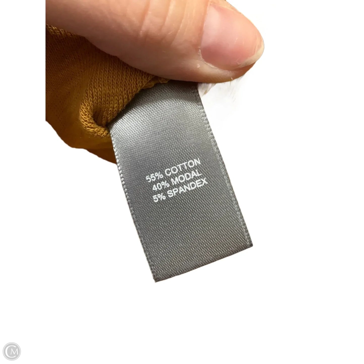 Top Sleeveless By Marled In Yellow, Size: S