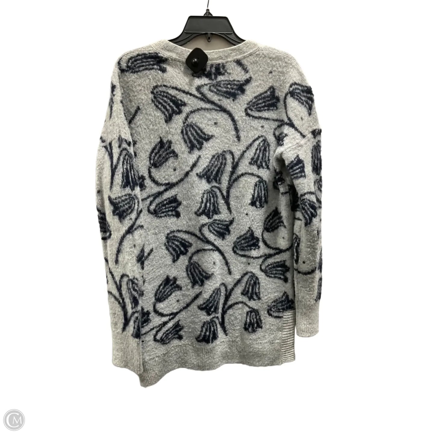 Cardigan By Loft In Blue & Grey, Size: M