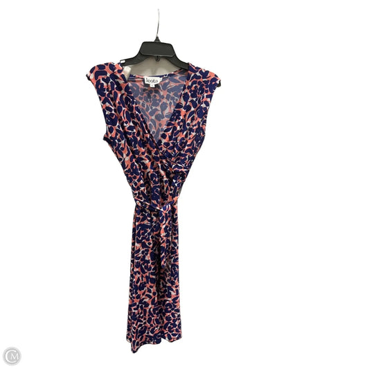 Dress Casual Short By Leota In Blue & Pink, Size: M