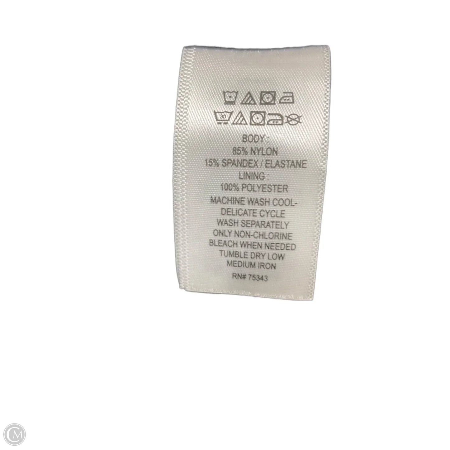 Dress Casual Midi By Tahari In Black, Size: 4