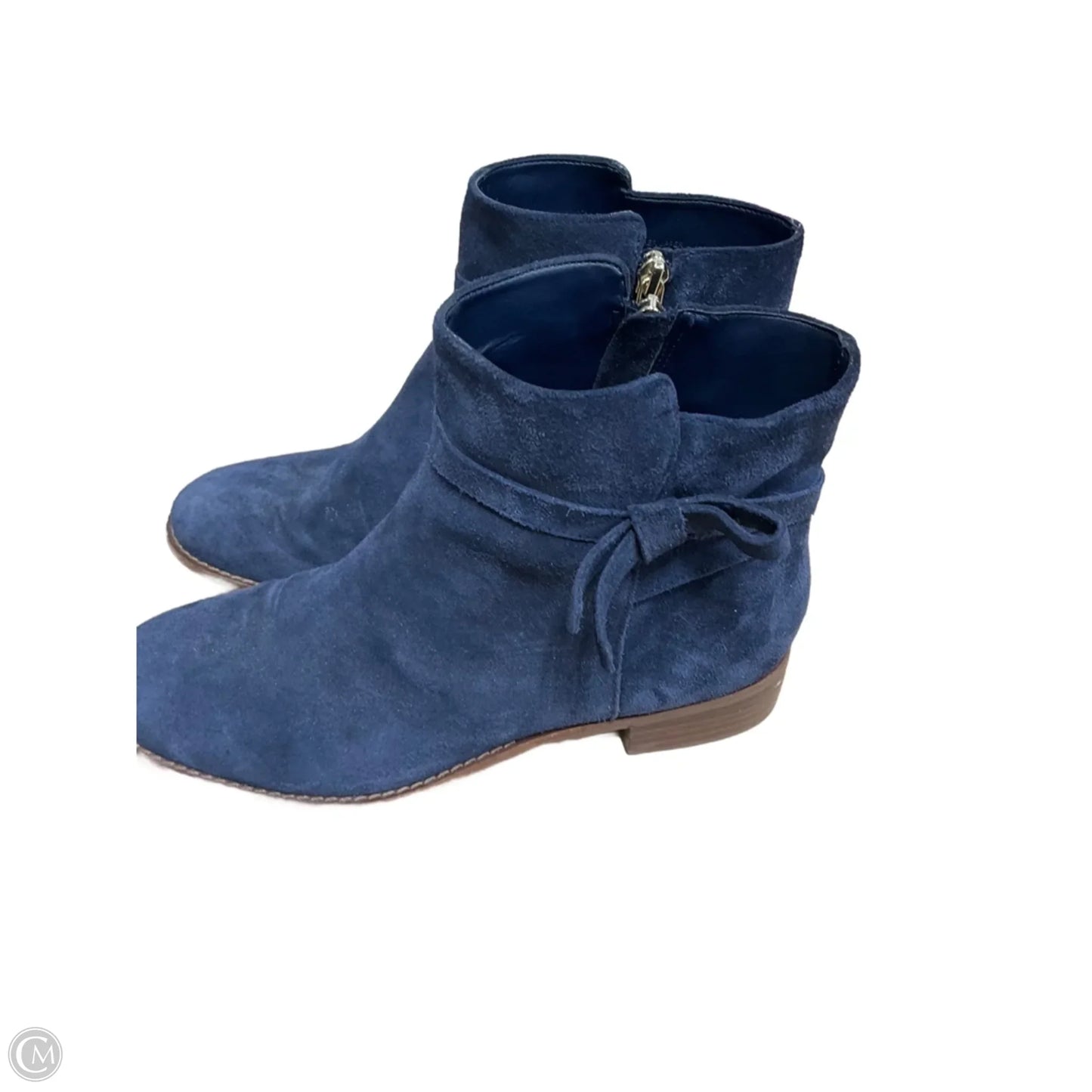 Boots Ankle Flats By Talbots In Blue, Size: 8.5