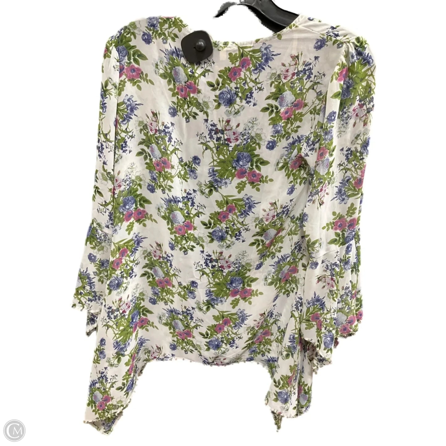Cardigan By Bke In Floral Print, Size: Xs