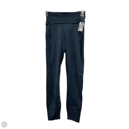 Athletic Leggings By Lululemon In Blue, Size: 4