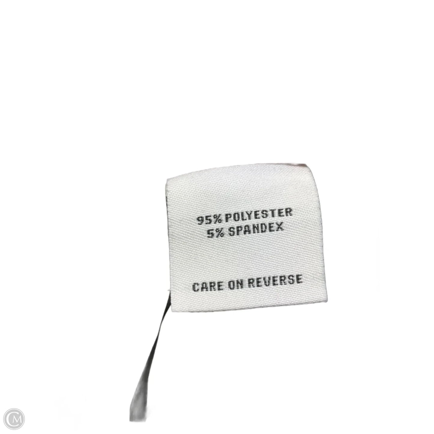 Top Long Sleeve Basic By Calvin Klein In Black, Size: L