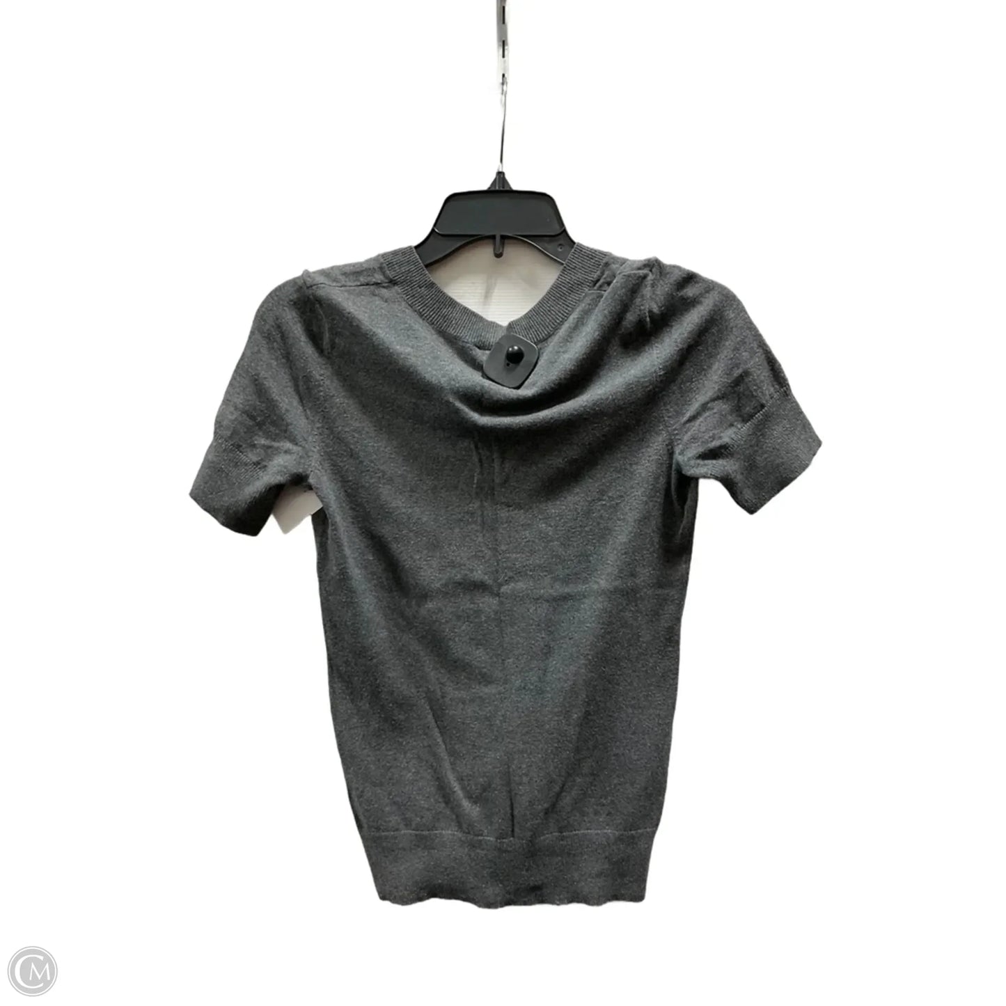 Top Short Sleeve By Ann Taylor In Grey, Size: Xs