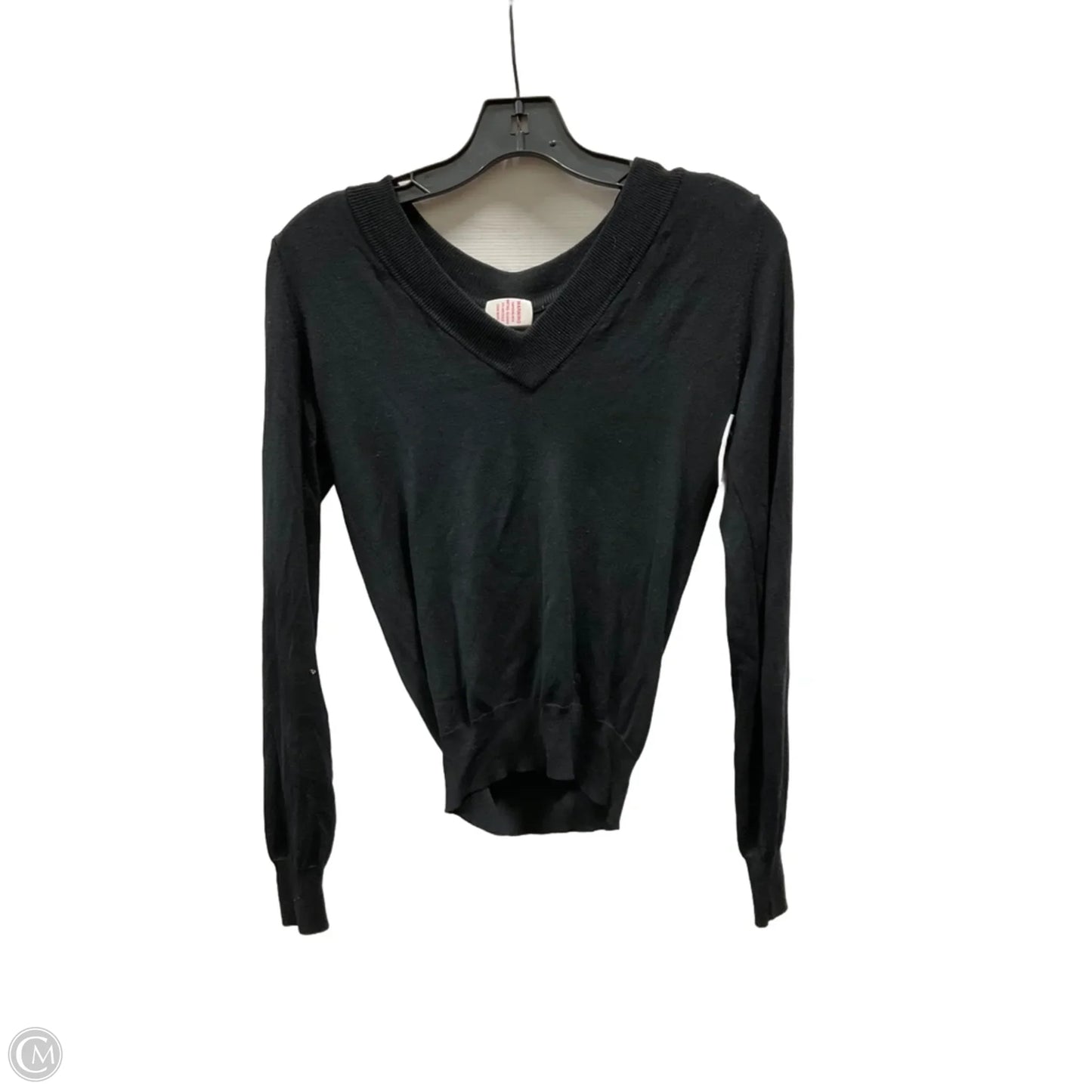 Top Long Sleeve Basic By Banana Republic In Black, Size: S