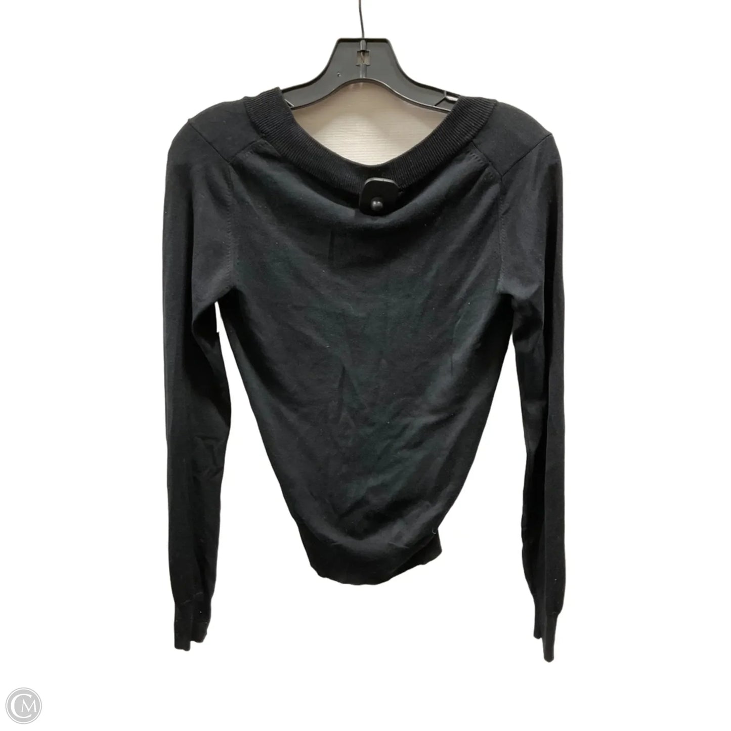 Top Long Sleeve Basic By Banana Republic In Black, Size: S