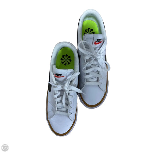 Shoes Athletic By Nike In White, Size: 7.5