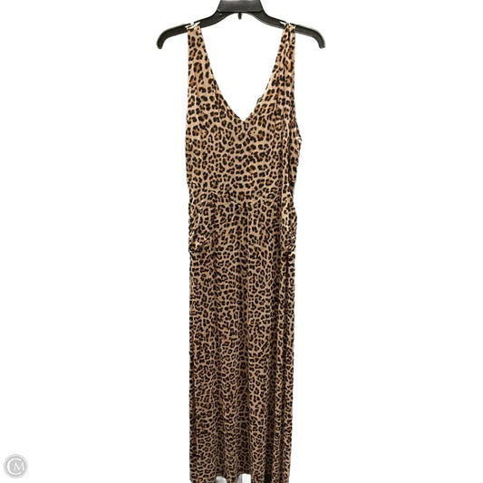 Dress Casual Maxi By International Concepts In Animal Print, Size: L