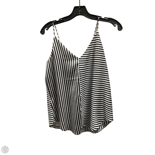 Top Sleeveless By Express In Striped Pattern, Size: S