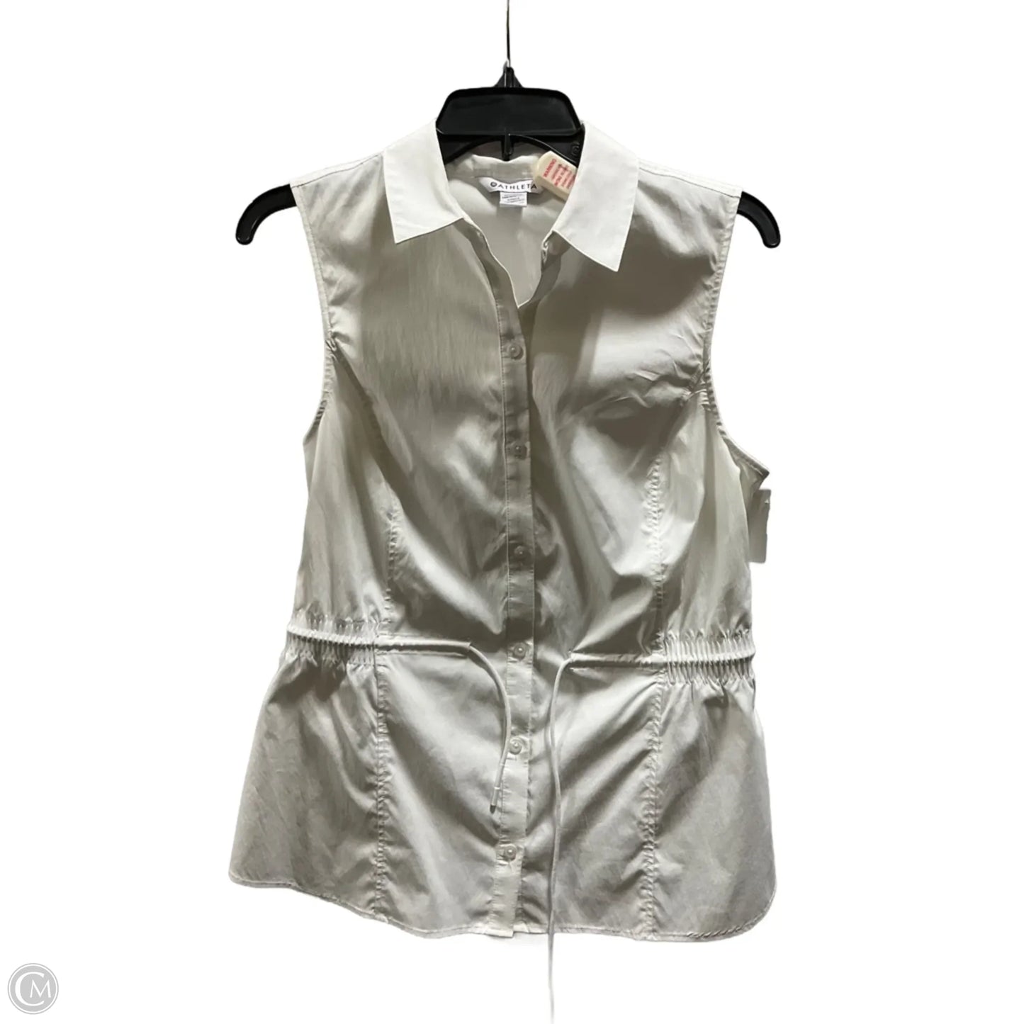 Athletic Tank Top By Athleta In White, Size: M