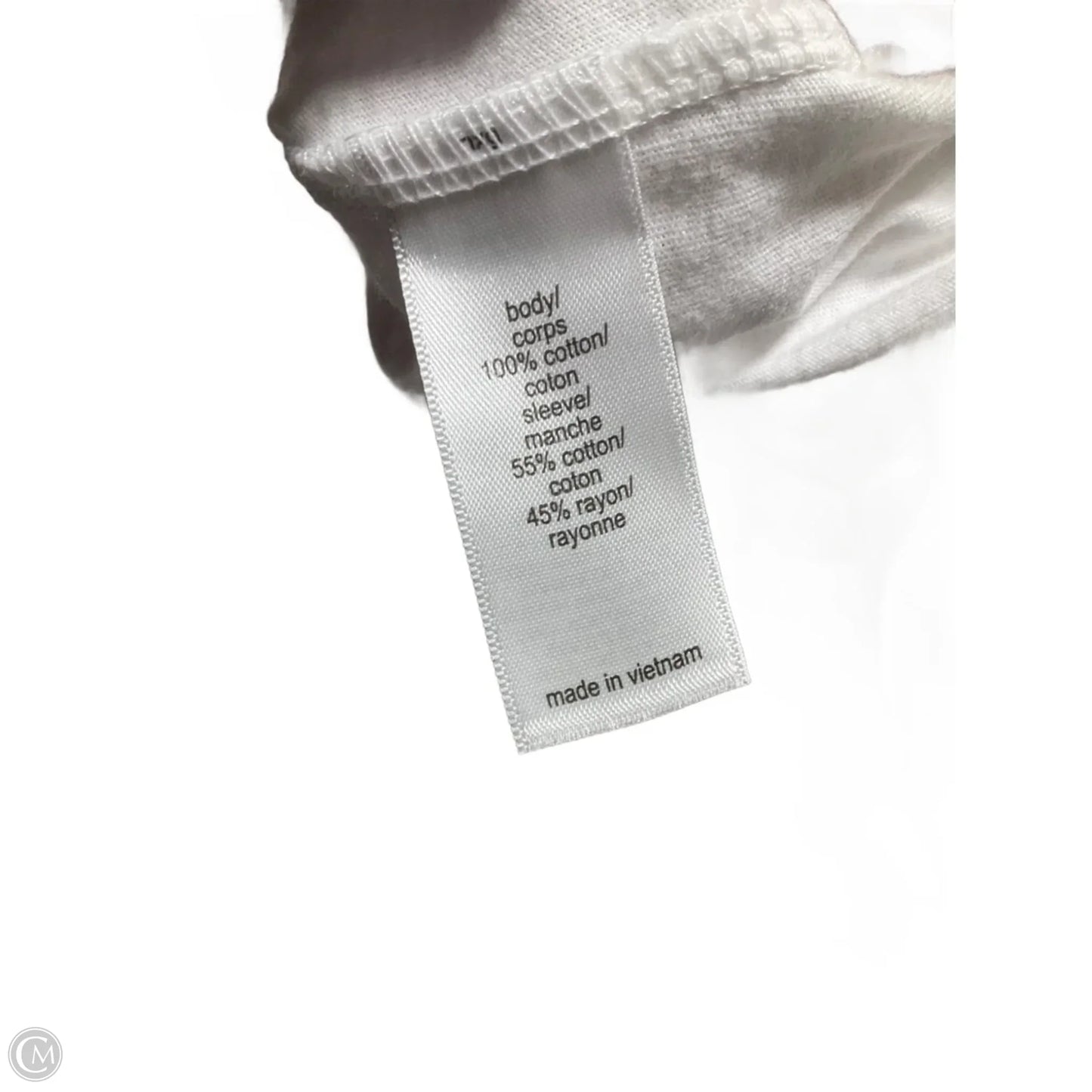 Top Short Sleeve By Maurices In White, Size: S