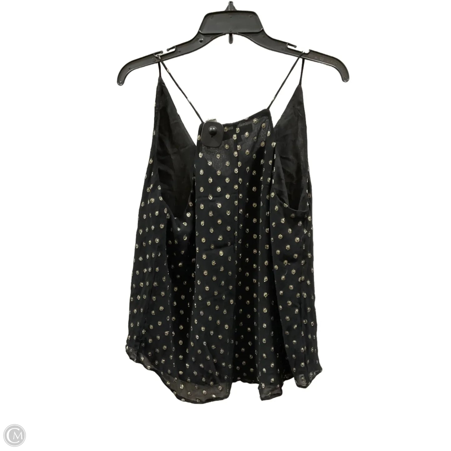Top Sleeveless By Loft In Black, Size: M