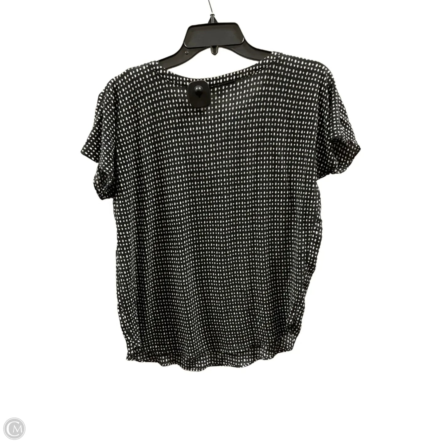 Top Short Sleeve By Loft In Polkadot Pattern, Size: Sp