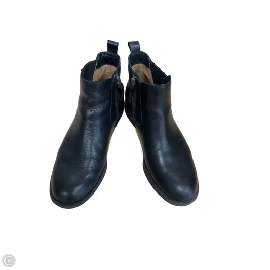 Boots Ankle Flats By Sofft In Black, Size: 8