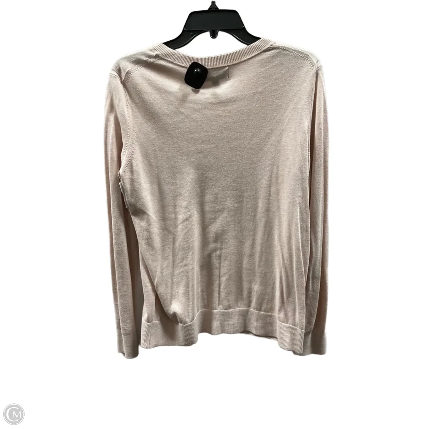 Top Long Sleeve By Banana Republic In Pink, Size: L
