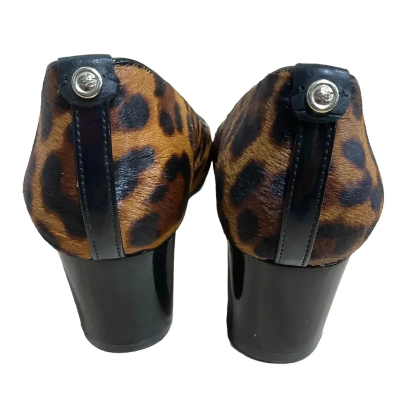Shoes Heels Block By Nurture In Animal Print, Size: 7