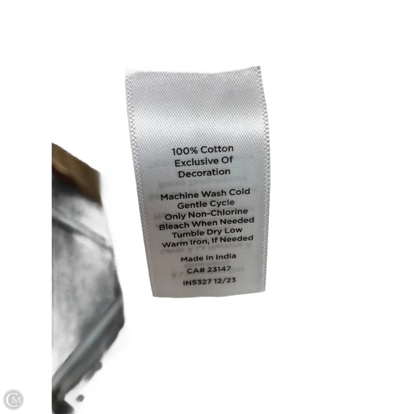 Top Short Sleeve Basic By Talbots In White, Size: 2x