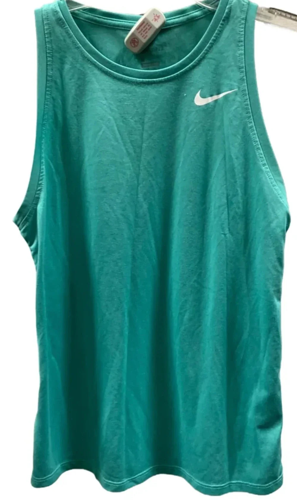 Athletic Tank Top By Nike In Teal, Size: S