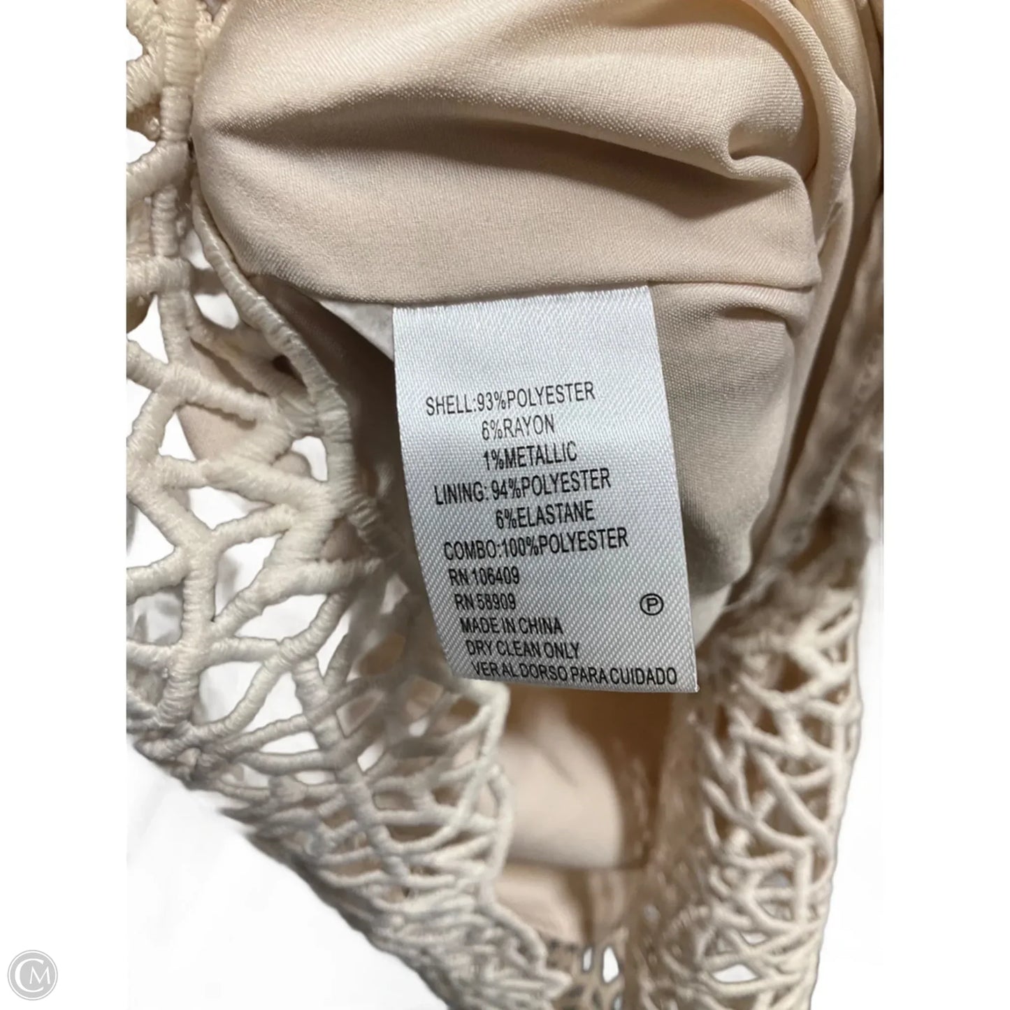Dress Casual Midi By Antonio Melani In Beige, Size: S