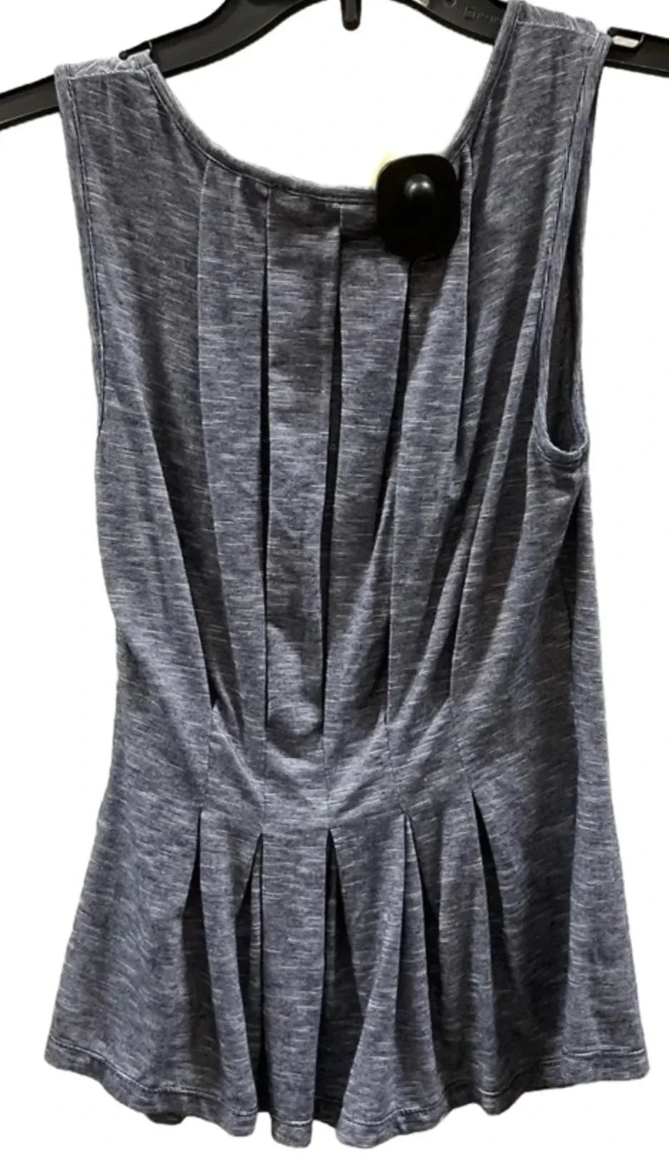 Top Sleeveless By Max Studio In Blue & White, Size: S