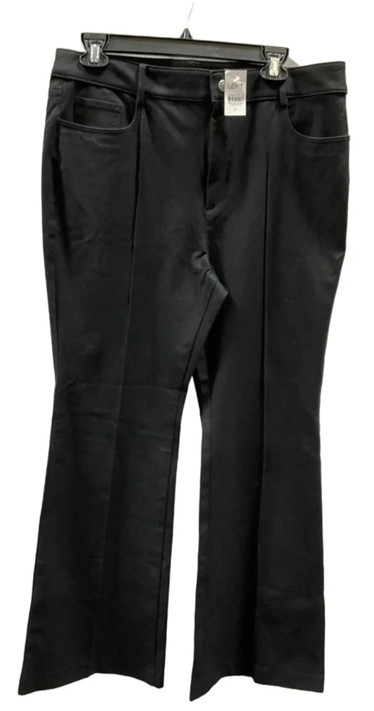 Pants Dress By Loft In Black, Size: 12