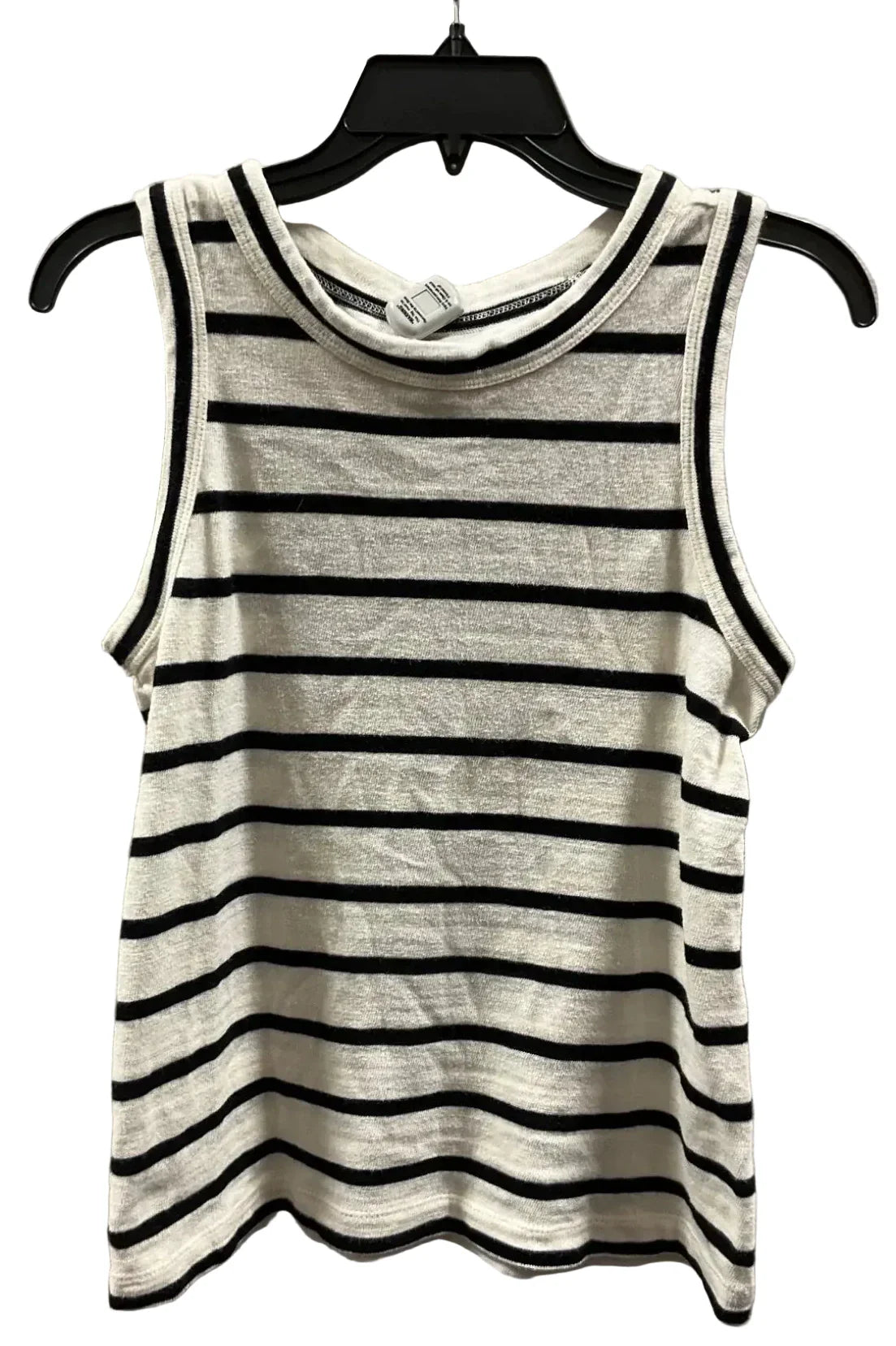 Top Sleeveless By Loft In Striped Pattern, Size: Xs
