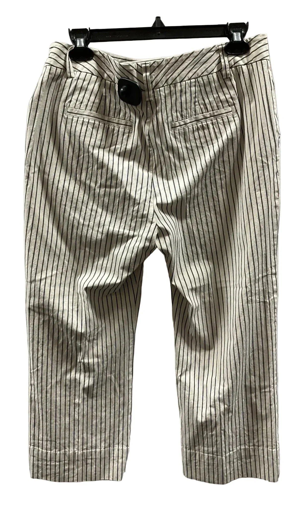 Capris By Cabi In Striped Pattern, Size: 8