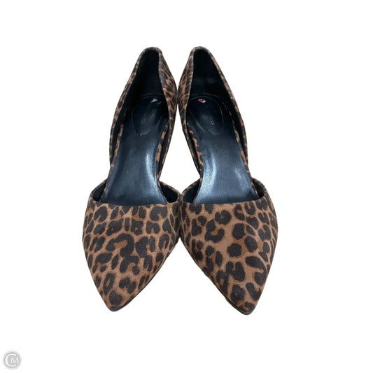 Shoes Heels Stiletto By Bandolino In Animal Print, Size: 10
