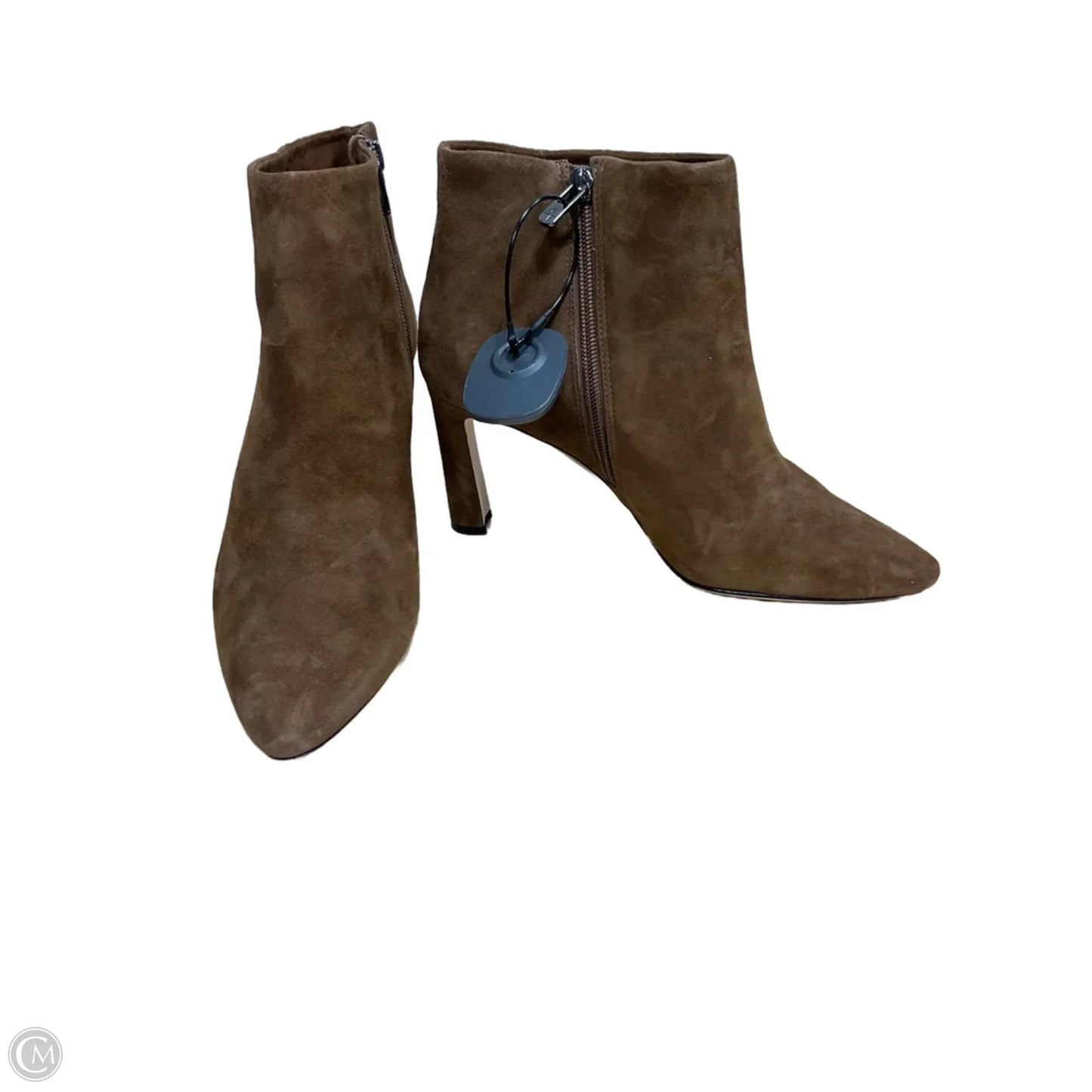 Boots Ankle Heels By Antonio Melani In Brown, Size: 9.5