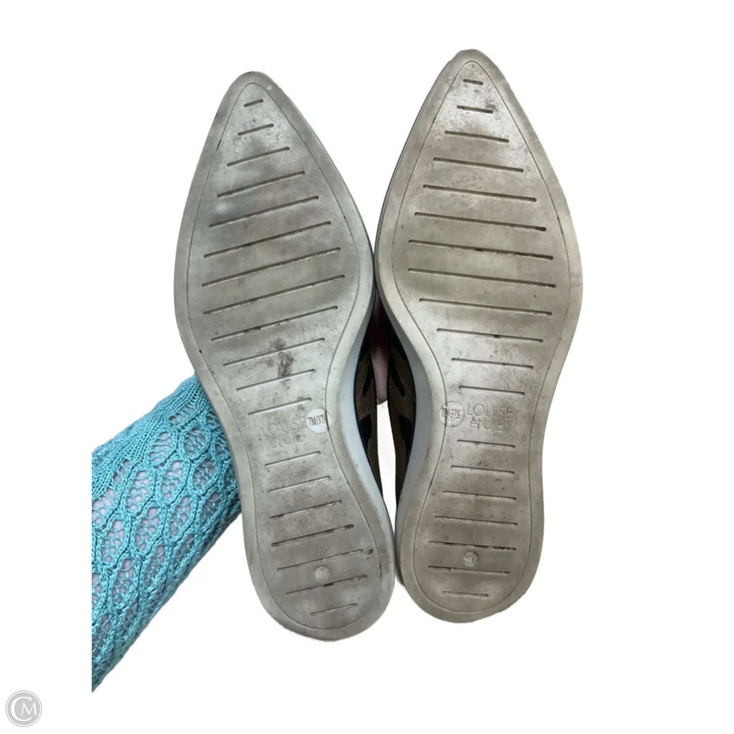 Shoes Flats By Louise Et Cie In Animal Print, Size: 7