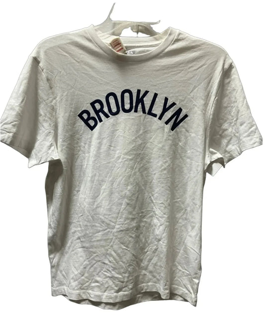 Top Short Sleeve Basic By J. Crew In White, Size: S