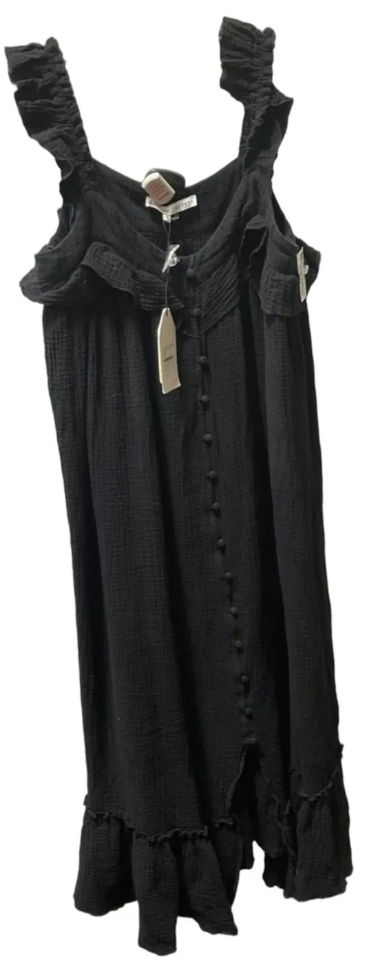 Dress Casual Midi By English Factory In Black, Size: S