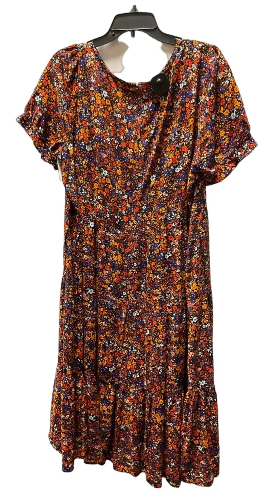 j crew midi dress Dress Casual Midi By J. Crew In Floral Print, Size: 2x