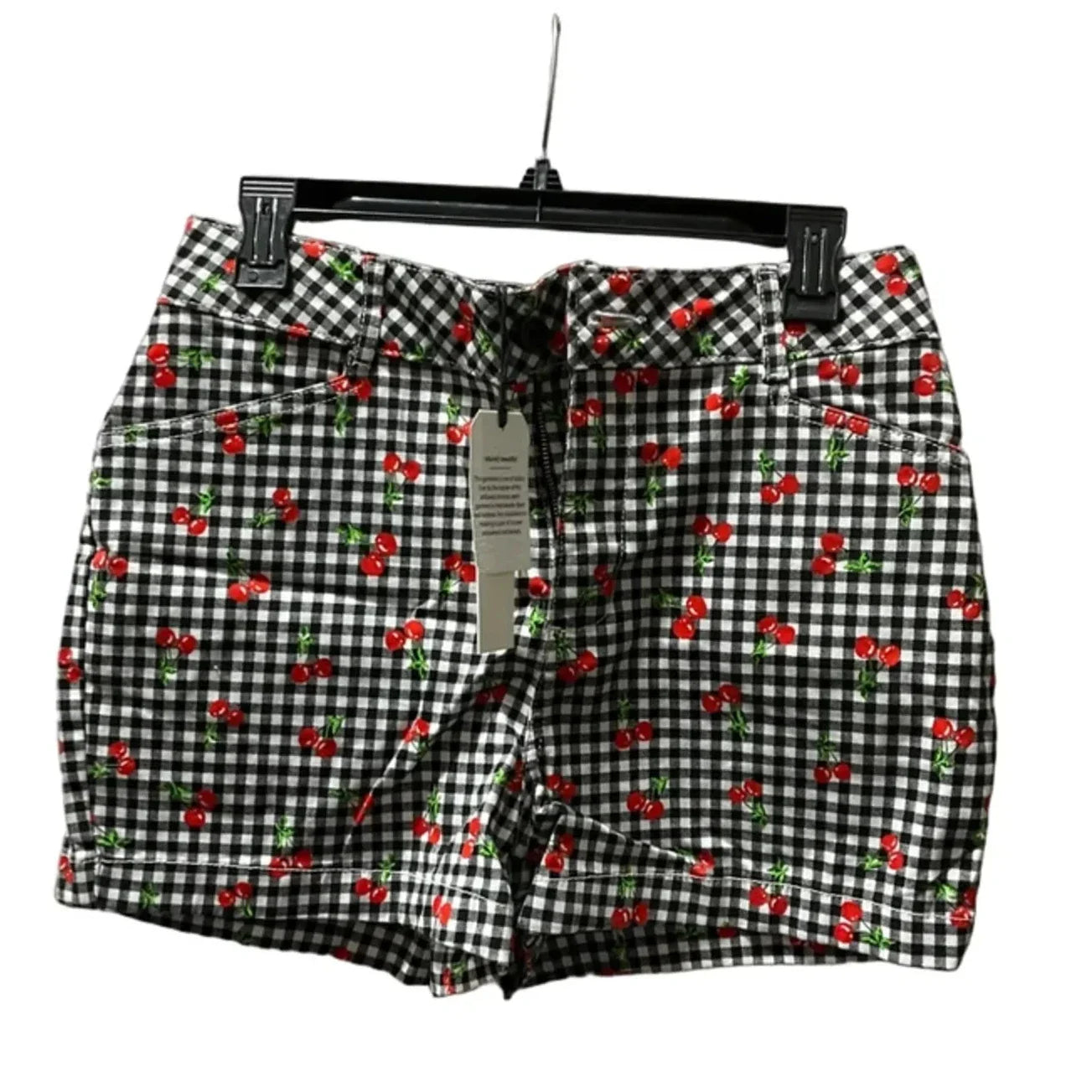 Shorts By Bagatelle In Black & Red, Size: 8