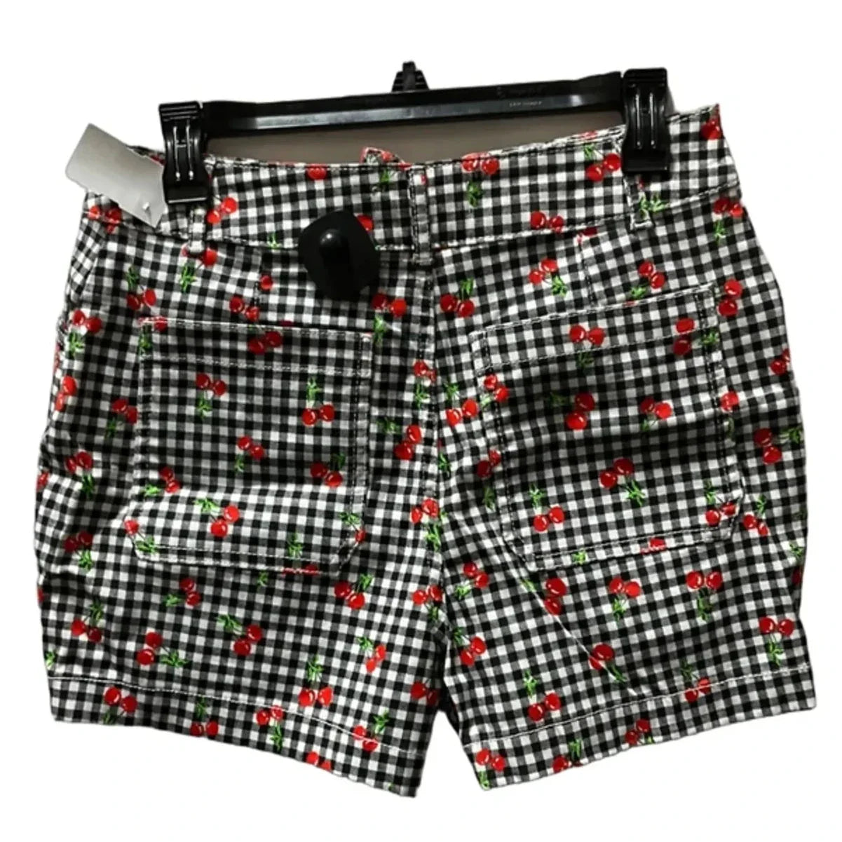 Shorts By Bagatelle In Black & Red, Size: 8