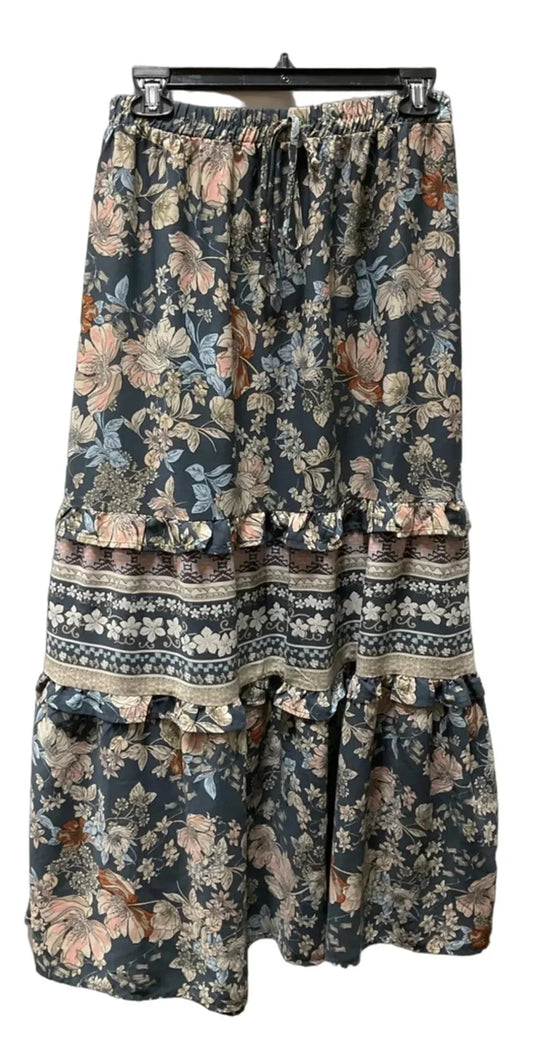 Skirt Maxi By Sienna Sky In Floral Print, Size: M