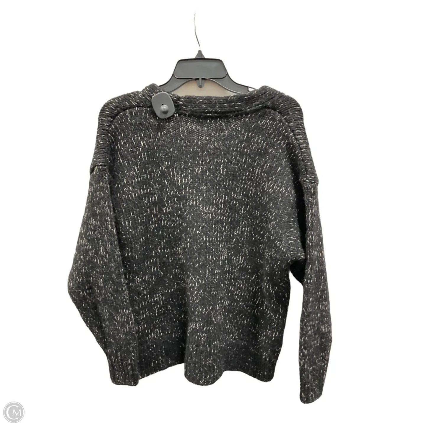 Sweater Cardigan By Zara In Black, Size: S