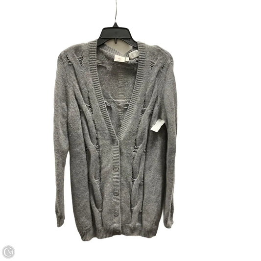 Sweater Cardigan By Adriano Goldschmied In Grey, Size: S