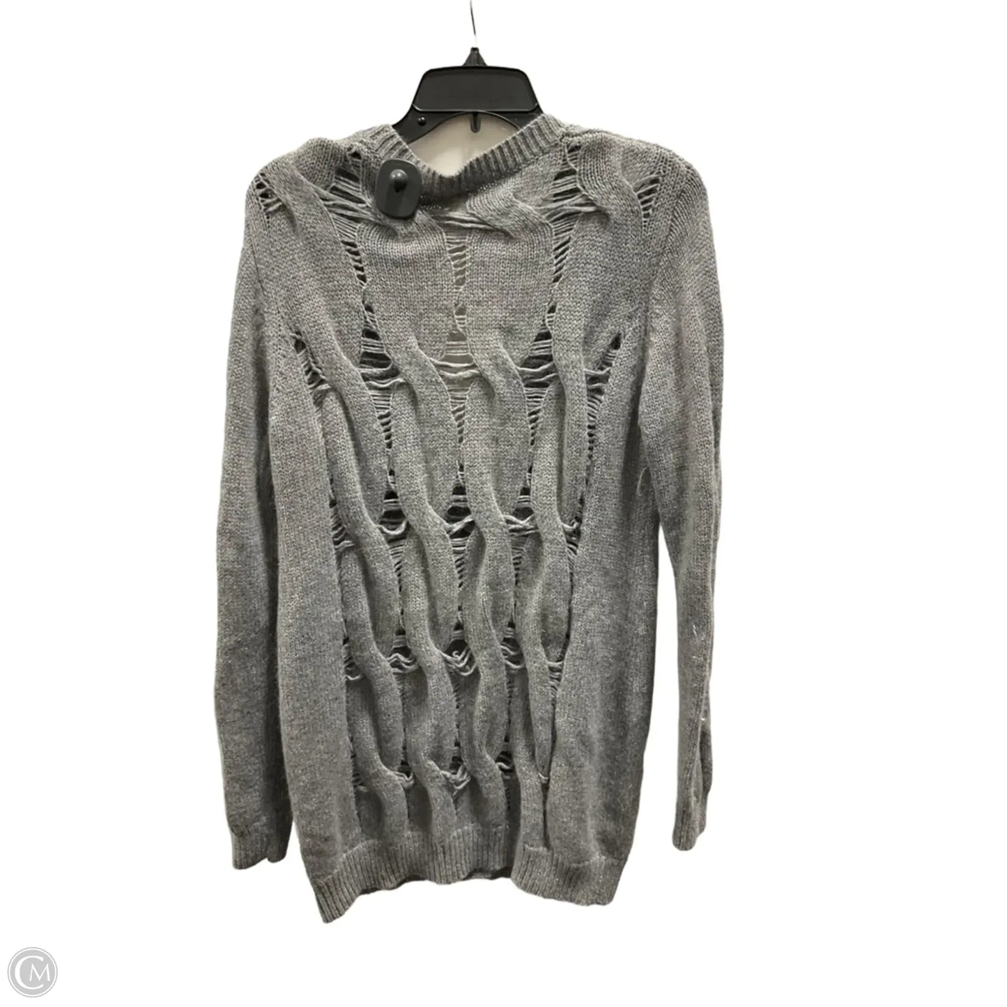 Sweater Cardigan By Adriano Goldschmied In Grey, Size: S