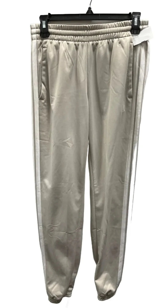 Athletic Pants By Adidas In Beige, Size: S
